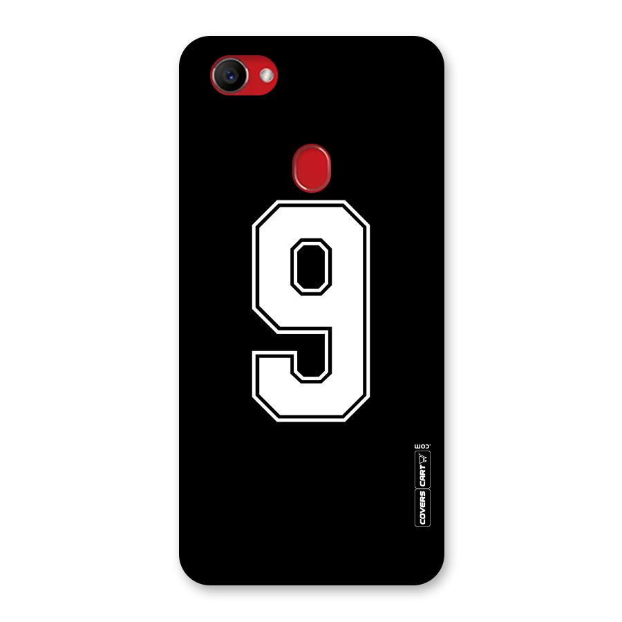 Number 9 Back Case for Oppo F7