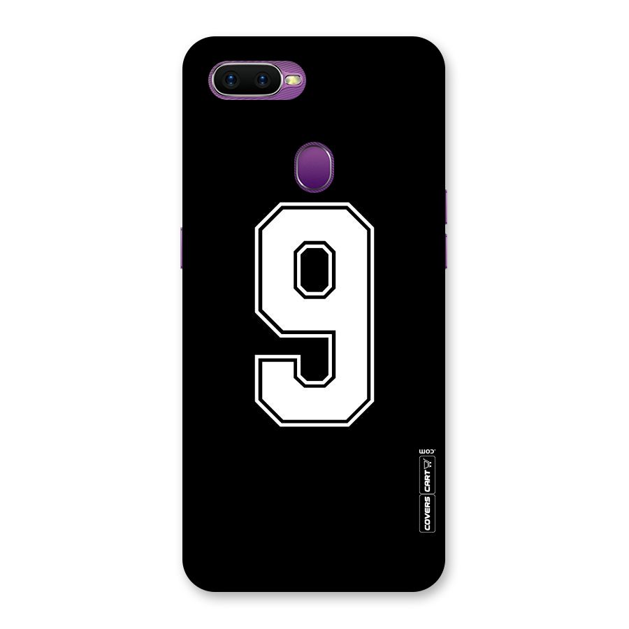 Number 9 Back Case for Oppo F9