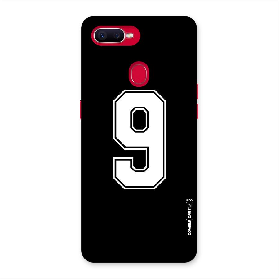 Number 9 Back Case for Oppo F9 Pro