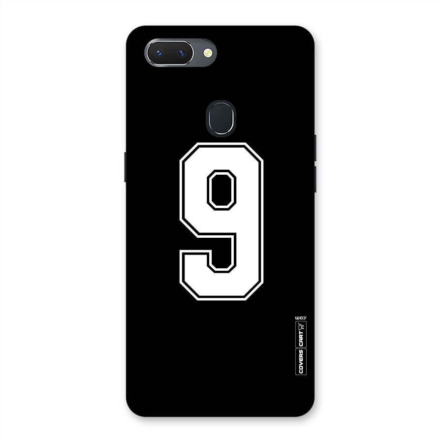 Number 9 Back Case for Oppo Realme 2