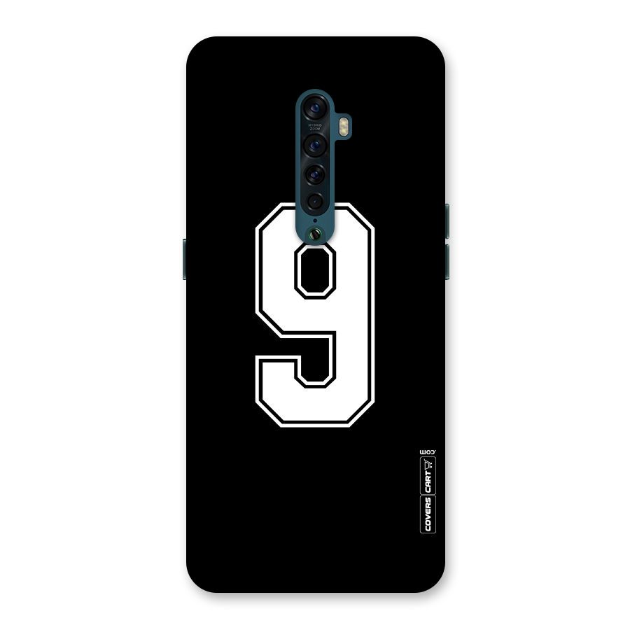 Number 9 Back Case for Oppo Reno2