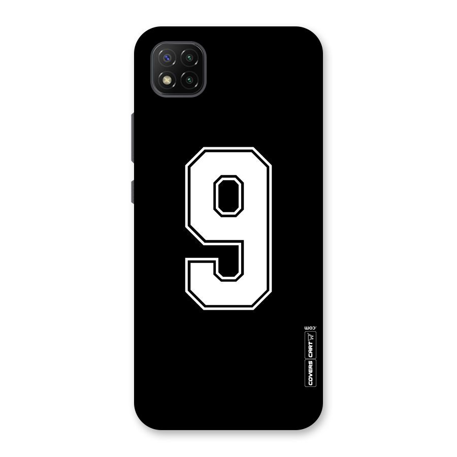 Number 9 Back Case for Poco C3