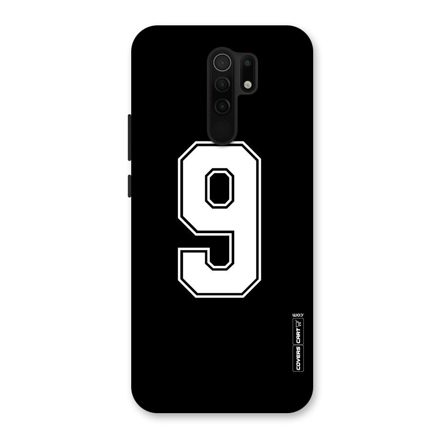 Number 9 Back Case for Poco M2