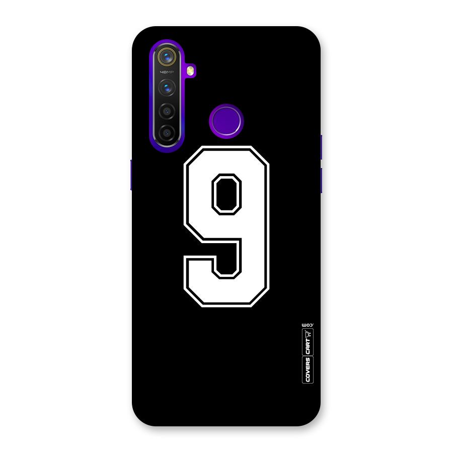 Number 9 Back Case for Realme 5 Pro