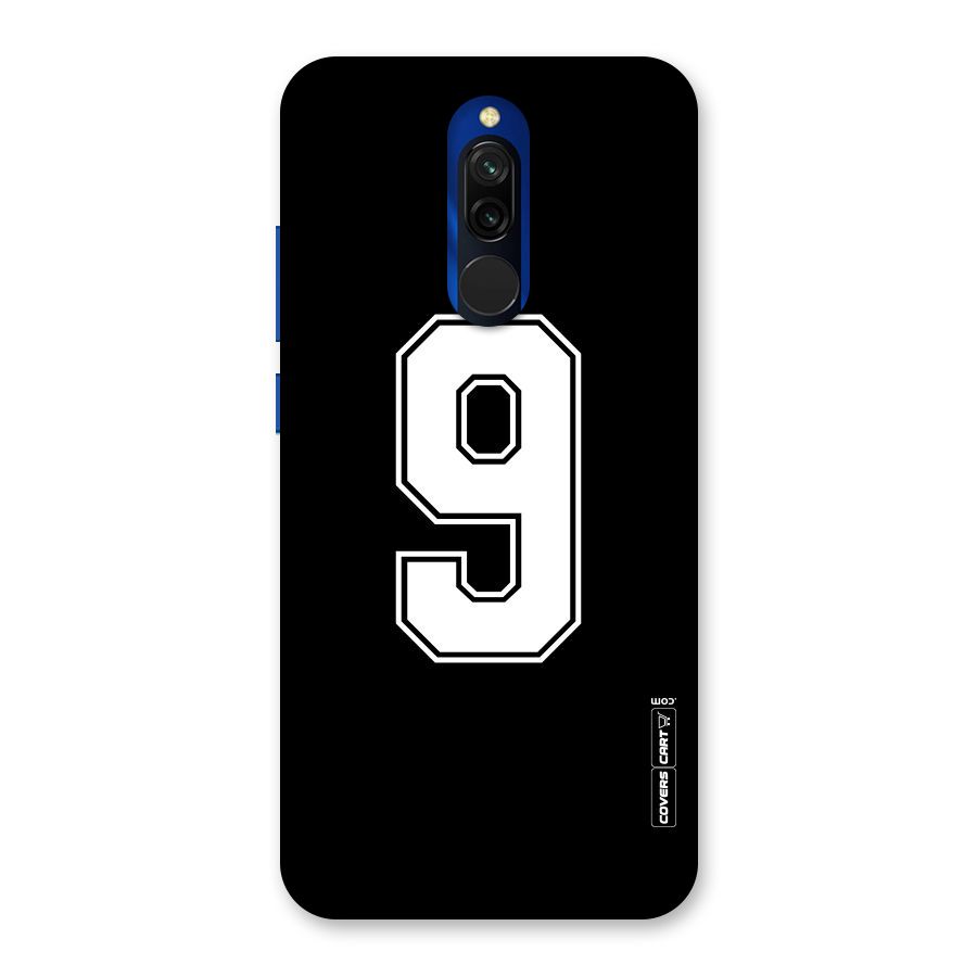 Number 9 Back Case for Redmi 8