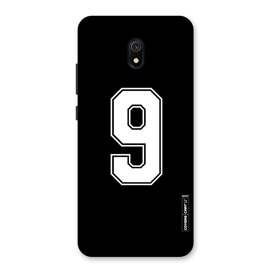 Number 9 Back Case for Redmi 8A