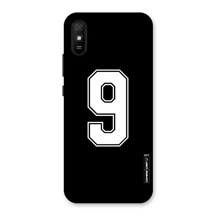 Number 9 Back Case for Redmi 9A