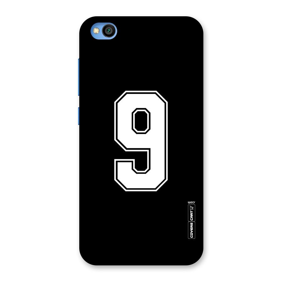 Number 9 Back Case for Redmi Go