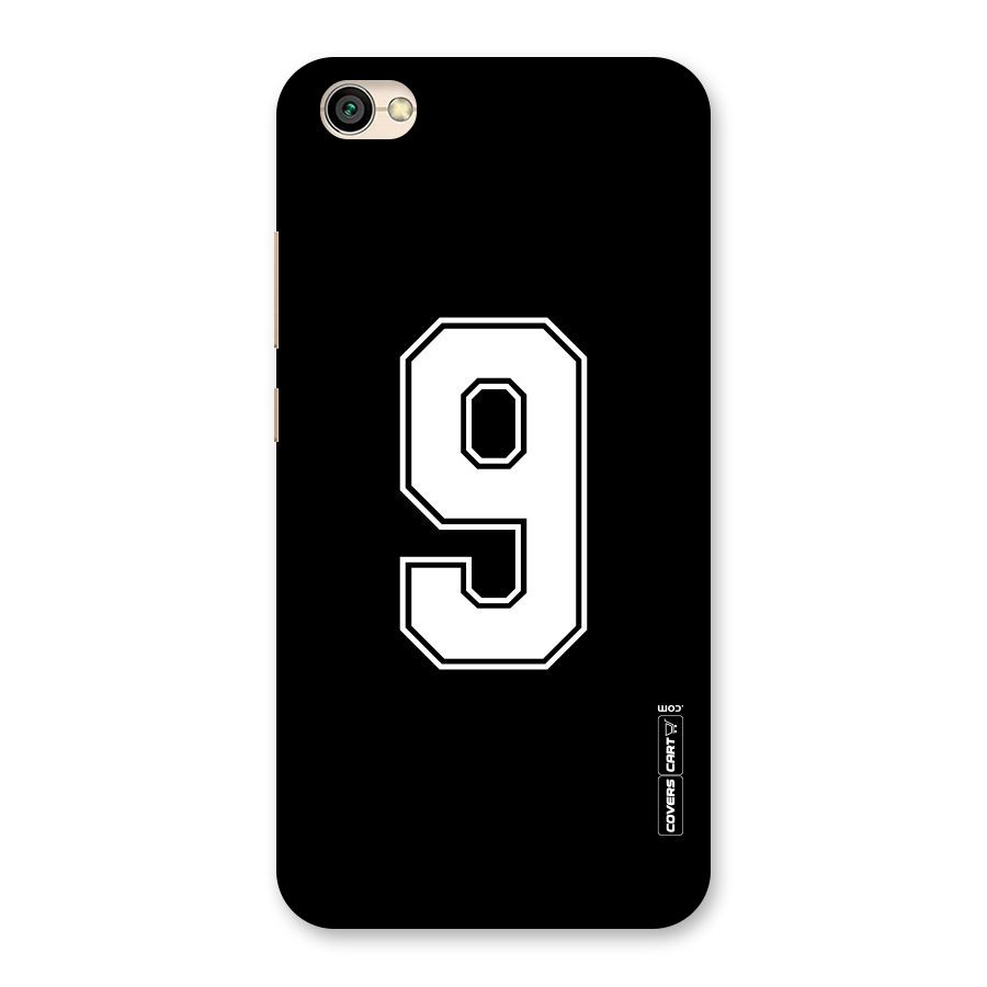 Number 9 Back Case for Redmi Y1 Lite