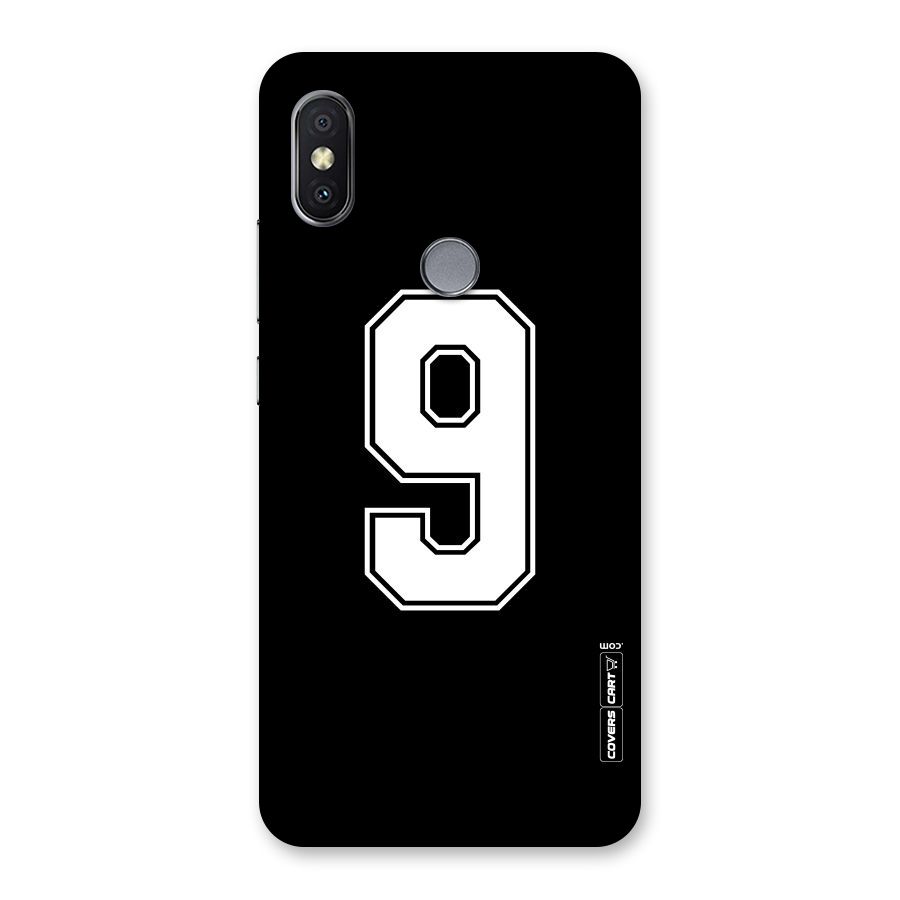 Number 9 Back Case for Redmi Y2