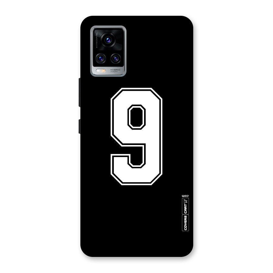 Number 9 Back Case for Vivo V20 Pro