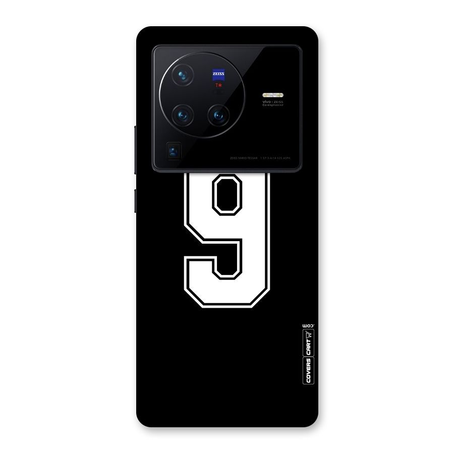 Number 9 Back Case for Vivo X80 Pro