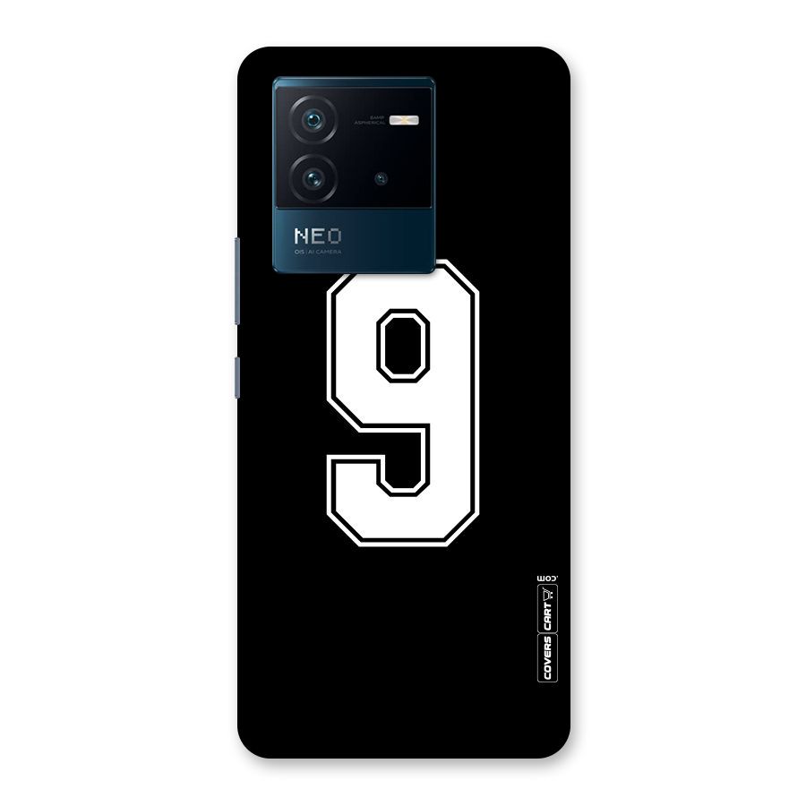Number 9 Back Case for Vivo iQOO Neo 6 5G