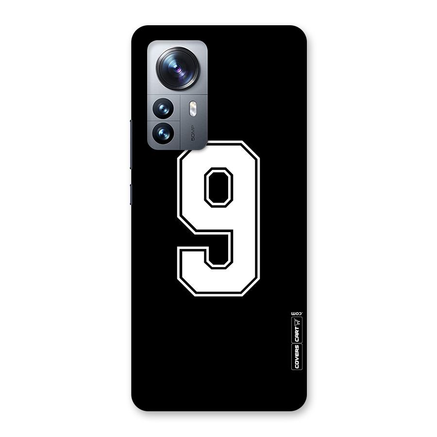 Number 9 Back Case for Xiaomi 12 Pro
