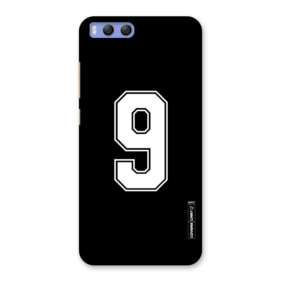 Number 9 Back Case for Xiaomi Mi 6