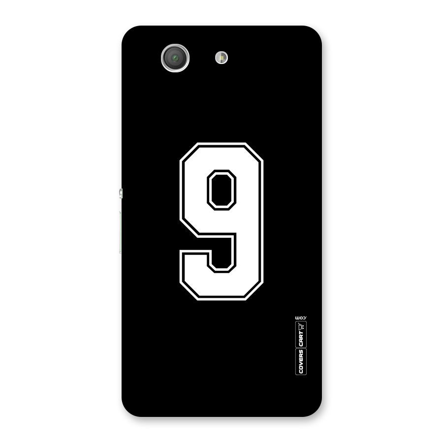Number 9 Back Case for Xperia Z3 Compact