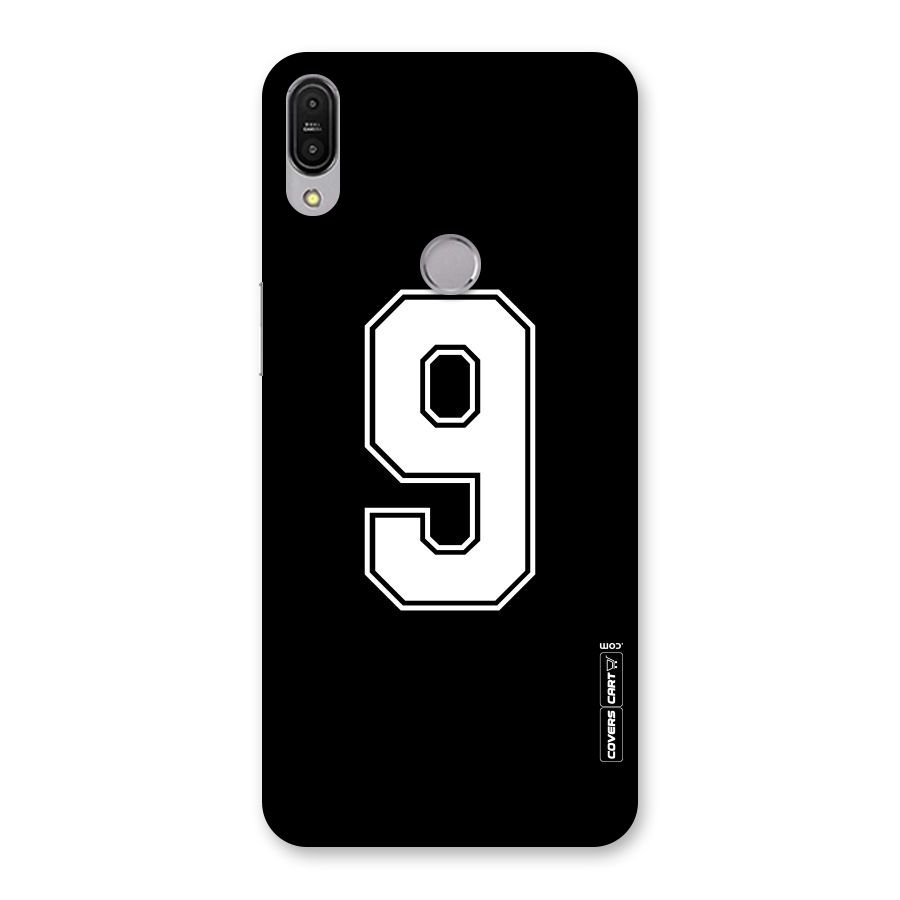 Number 9 Back Case for Zenfone Max Pro M1