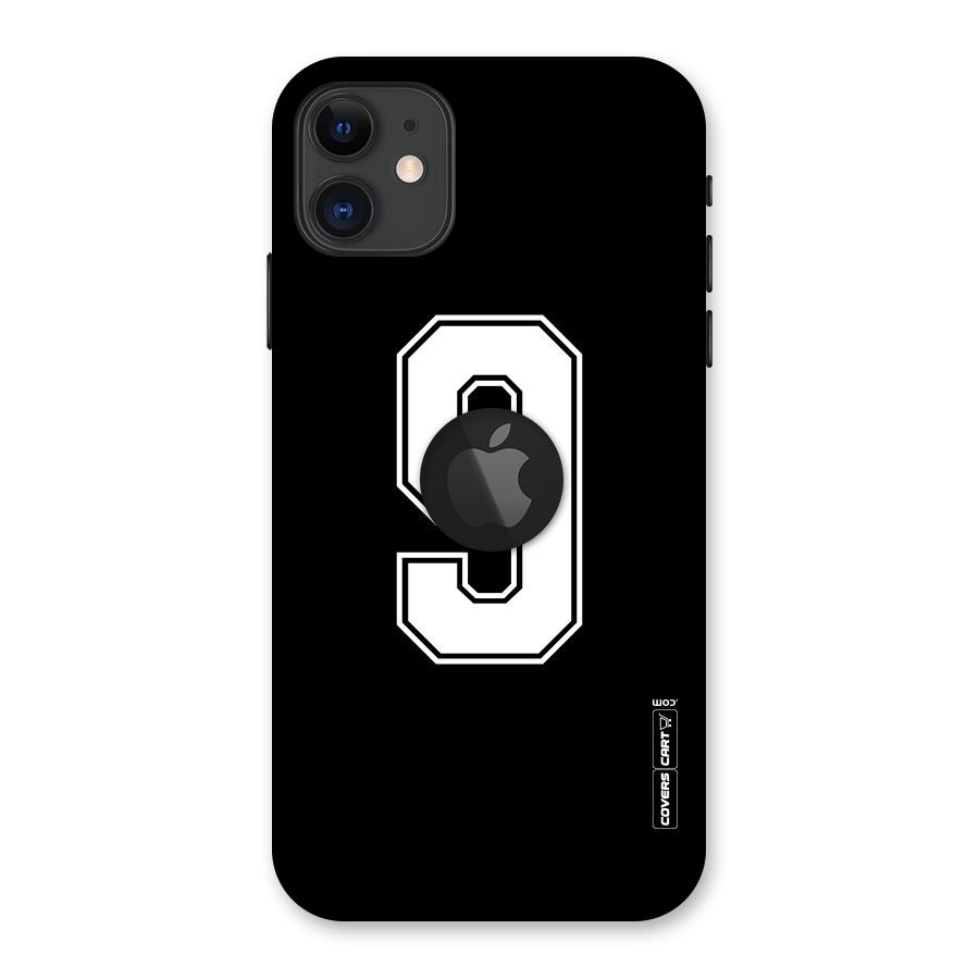 Number 9 Back Case for iPhone 11 Logo Cut