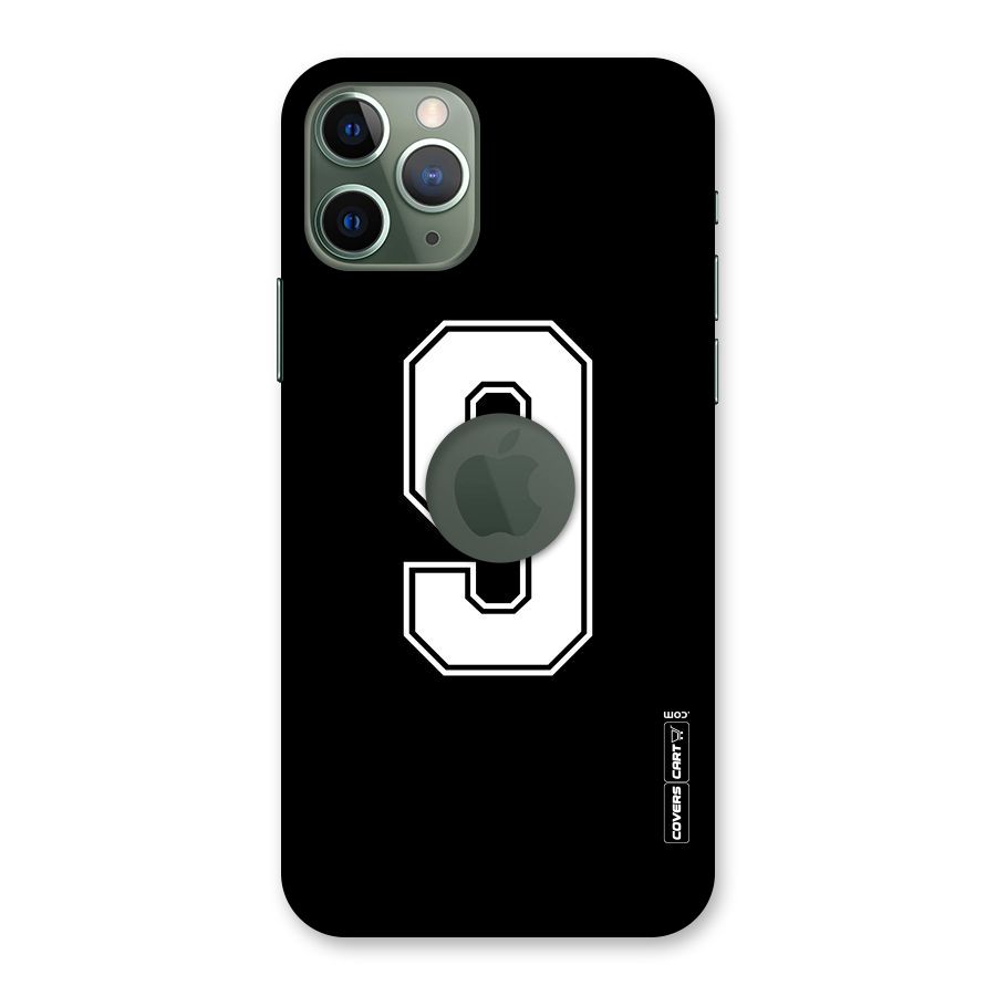 Number 9 Back Case for iPhone 11 Pro Logo  Cut