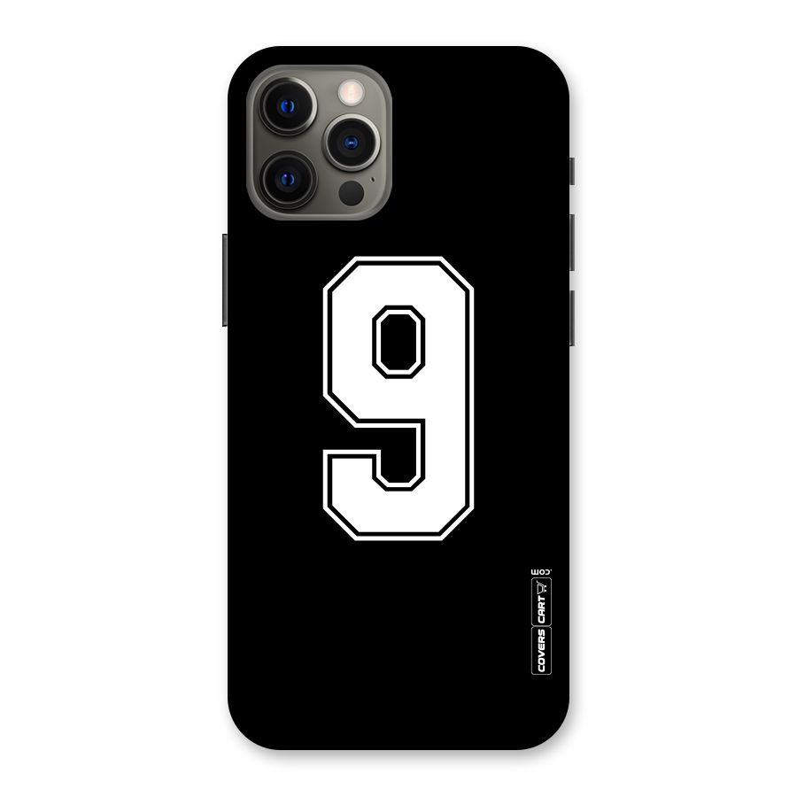 Number 9 Back Case for iPhone 12 Pro Max