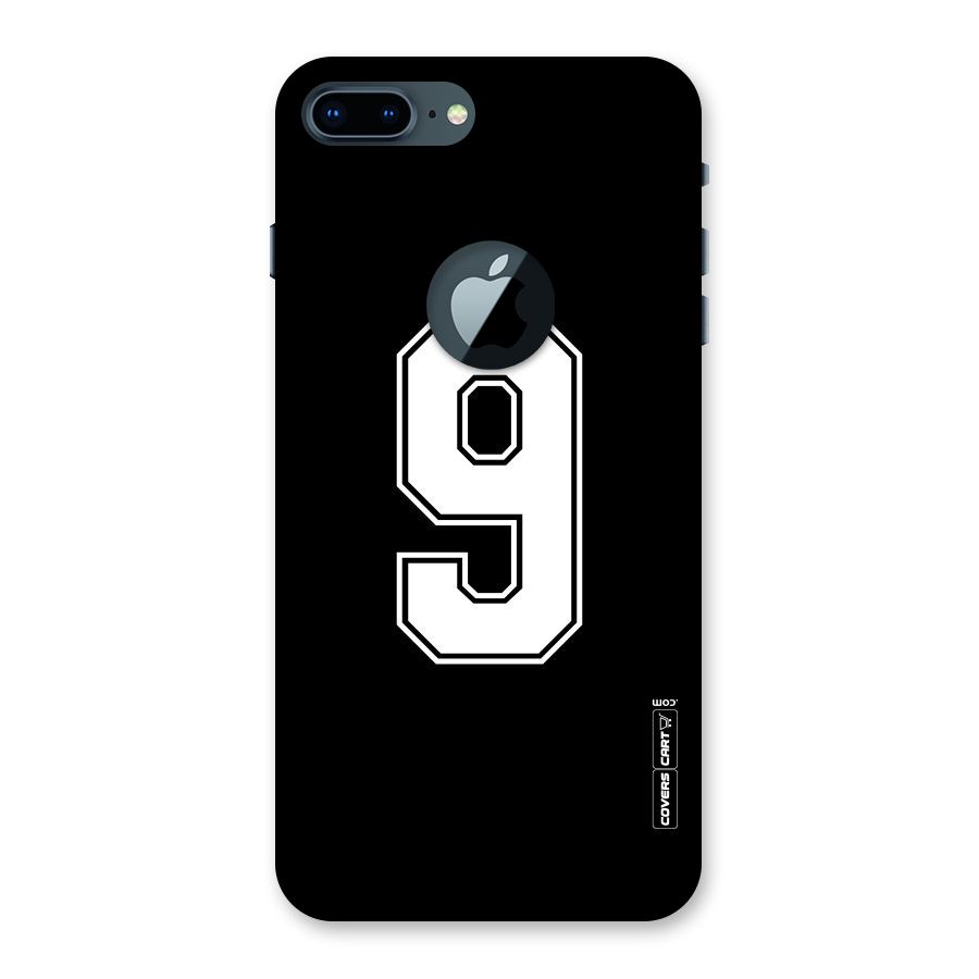 Number 9 Back Case for iPhone 7 Plus Logo Cut