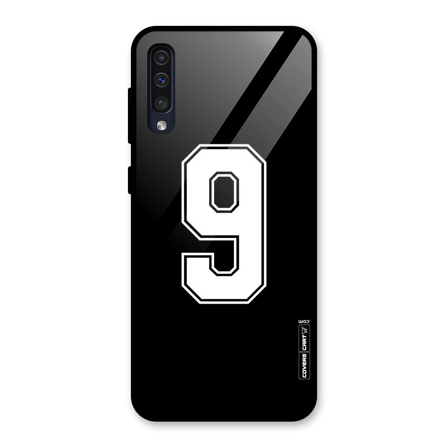 Number 9 Glass Back Case for Galaxy A30s