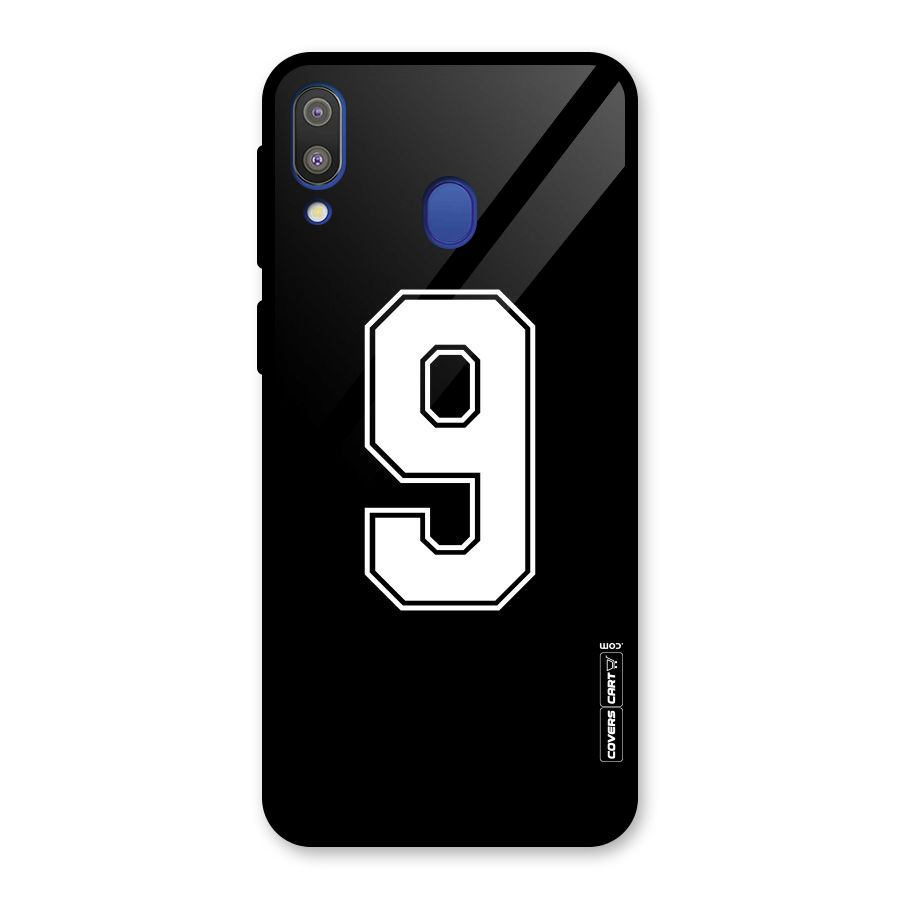 Number 9 Glass Back Case for Galaxy M20