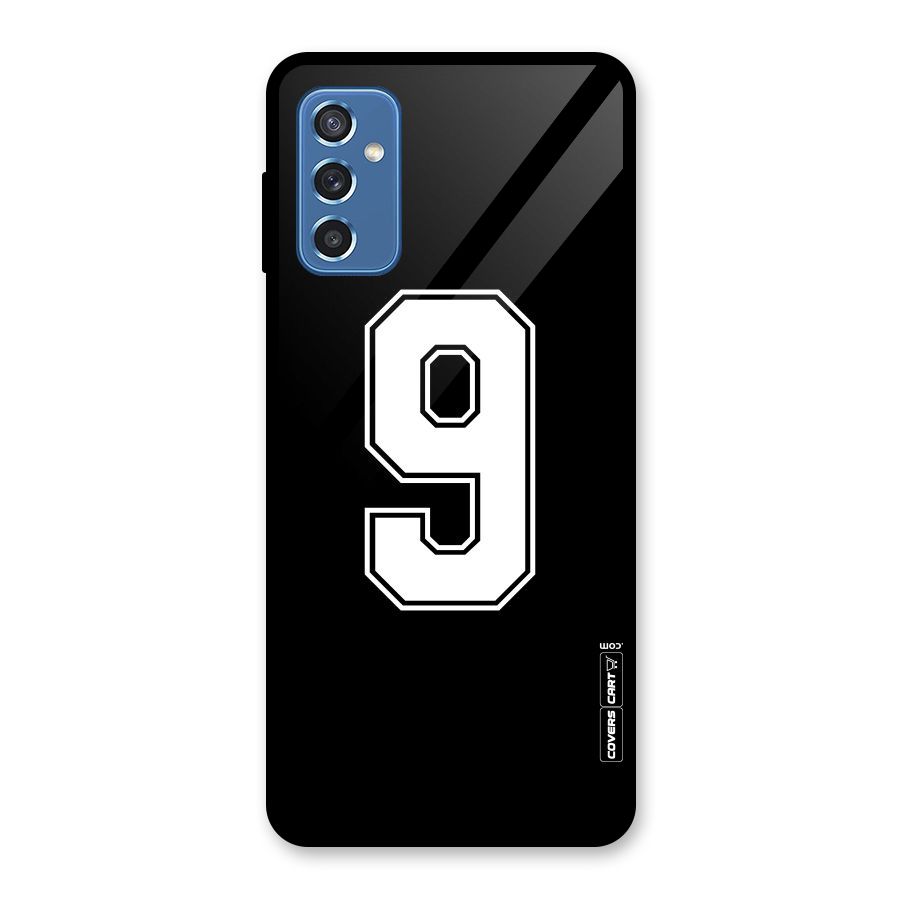 Number 9 Glass Back Case for Galaxy M52 5G