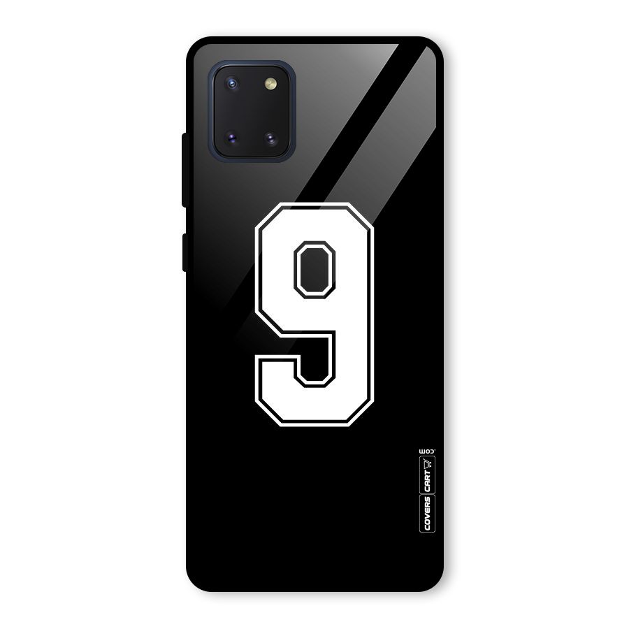 Number 9 Glass Back Case for Galaxy Note 10 Lite