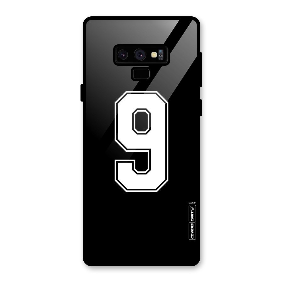 Number 9 Glass Back Case for Galaxy Note 9