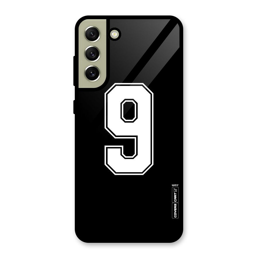 Number 9 Glass Back Case for Galaxy S21 FE 5G
