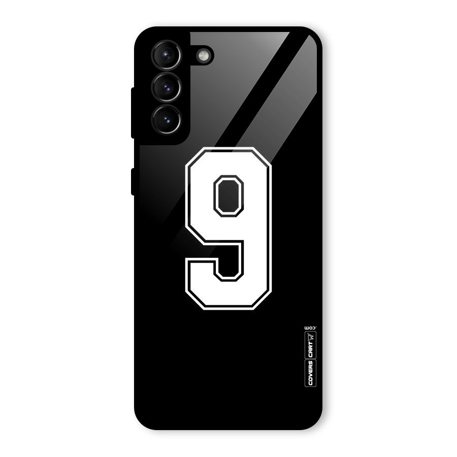 Number 9 Glass Back Case for Galaxy S21 Plus