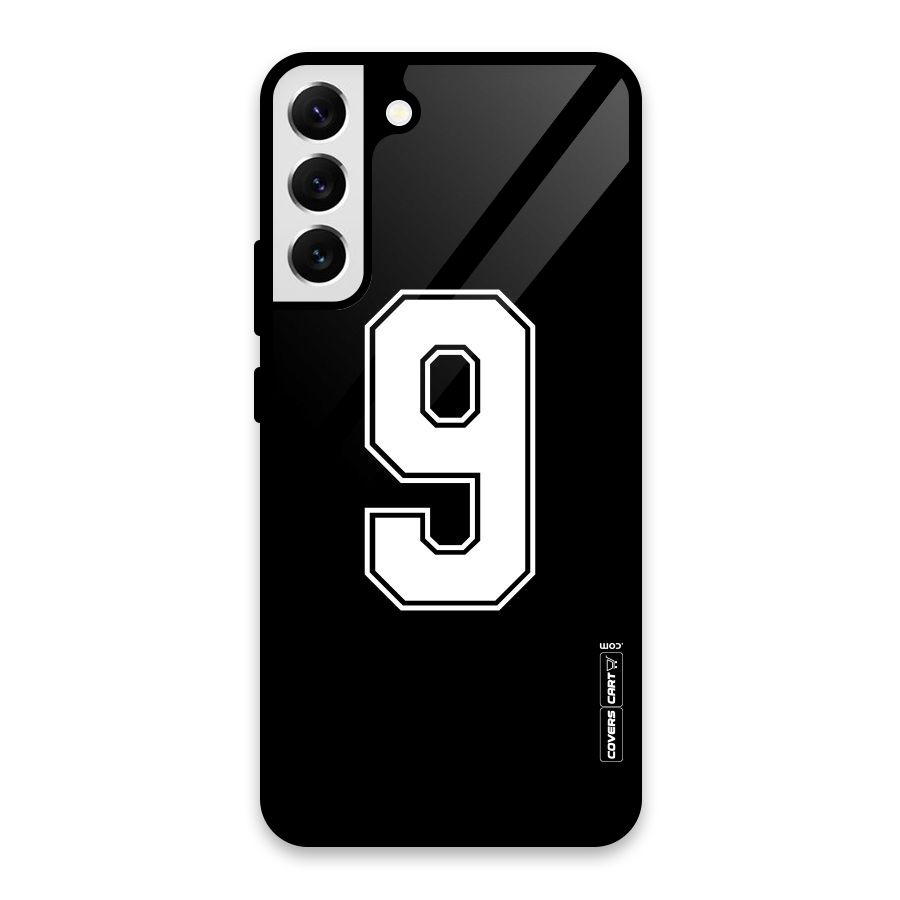 Number 9 Glass Back Case for Galaxy S22 Plus 5G