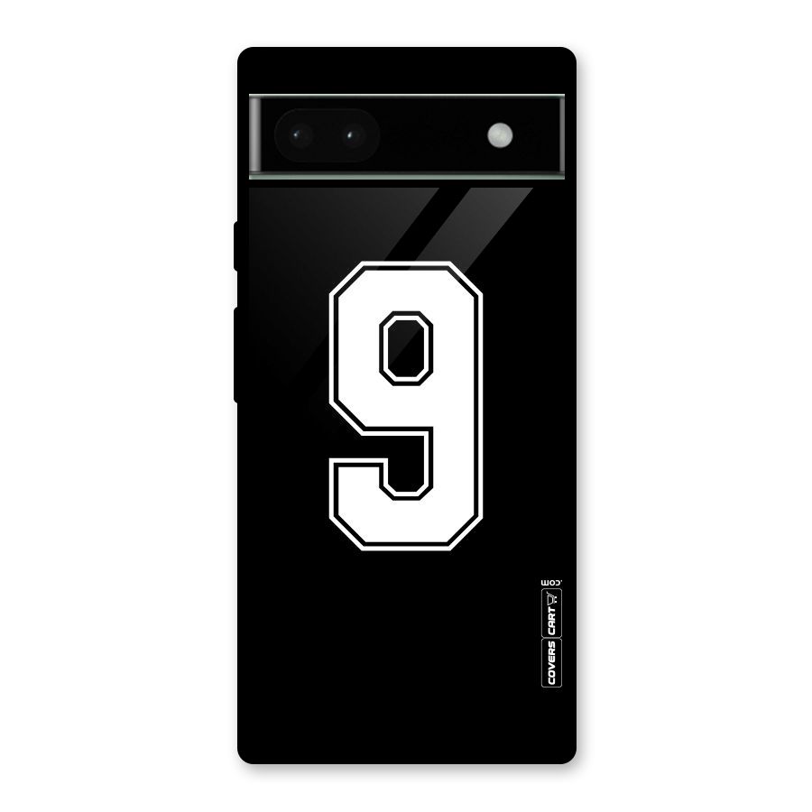 Number 9 Glass Back Case for Google Pixel 6a