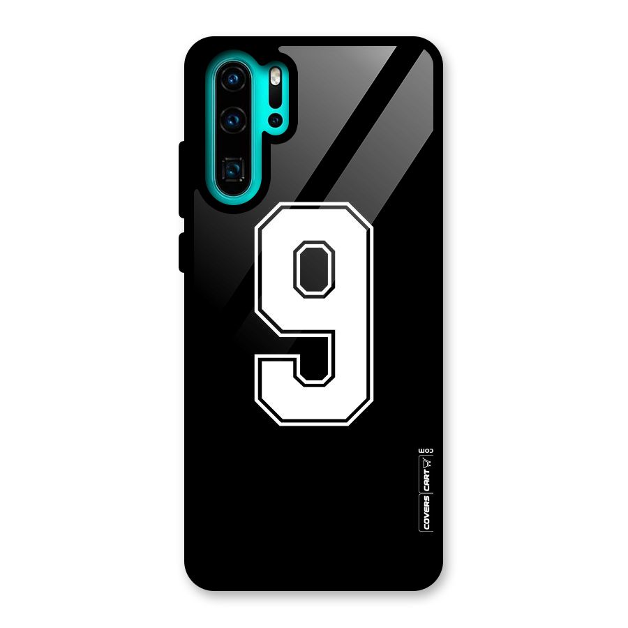 Number 9 Glass Back Case for Huawei P30 Pro