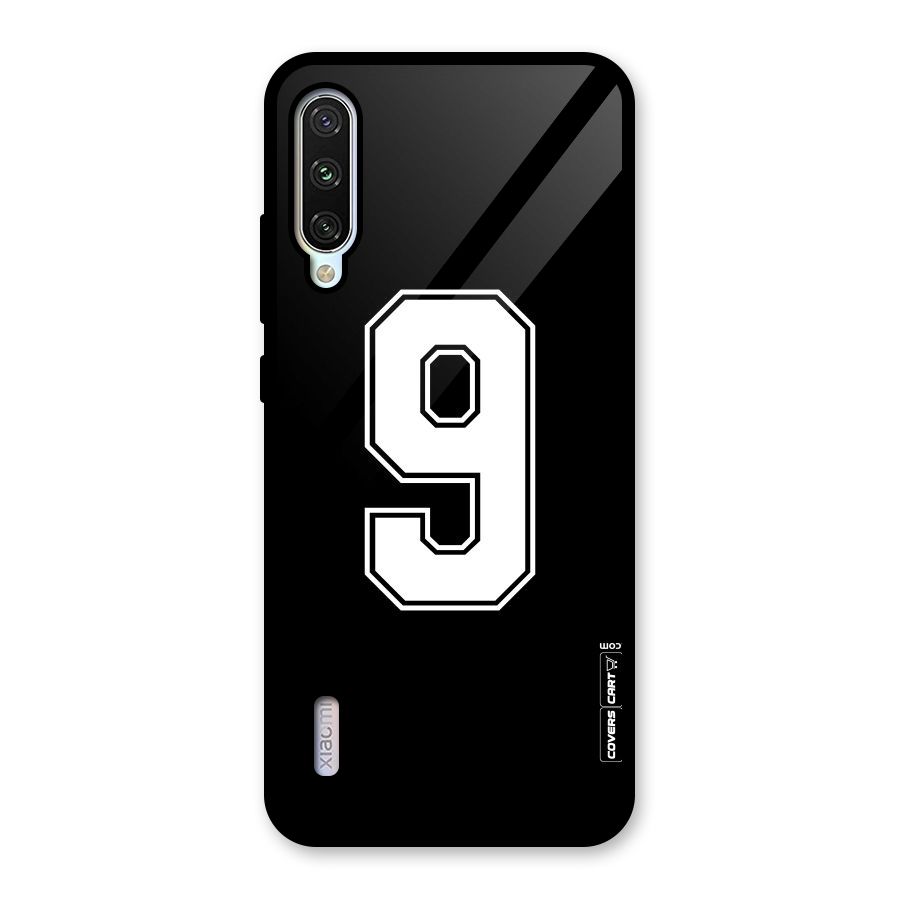 Number 9 Glass Back Case for Mi A3