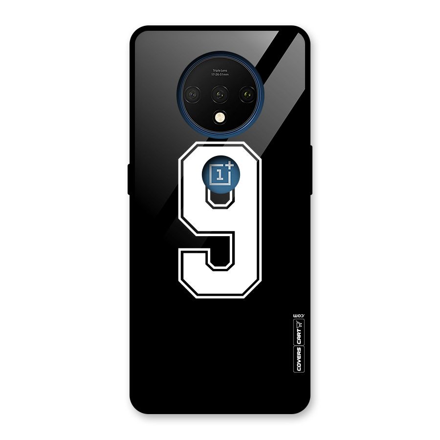 Number 9 Glass Back Case for OnePlus 7T