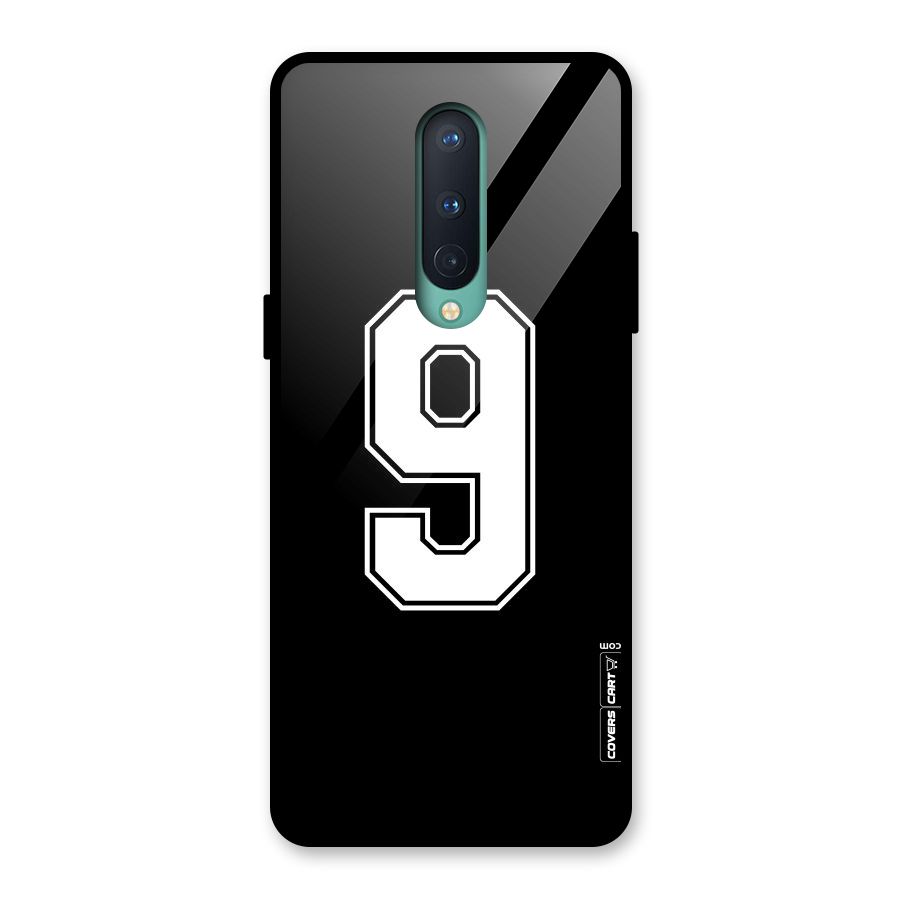 Number 9 Glass Back Case for OnePlus 8