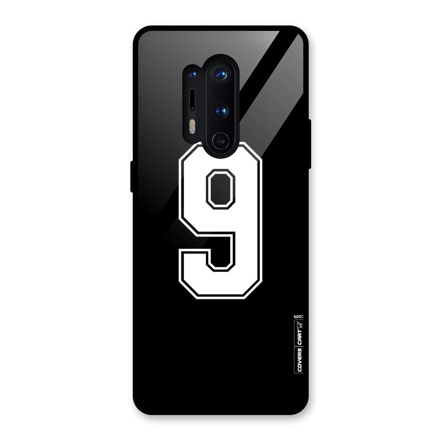 Number 9 Glass Back Case for OnePlus 8 Pro