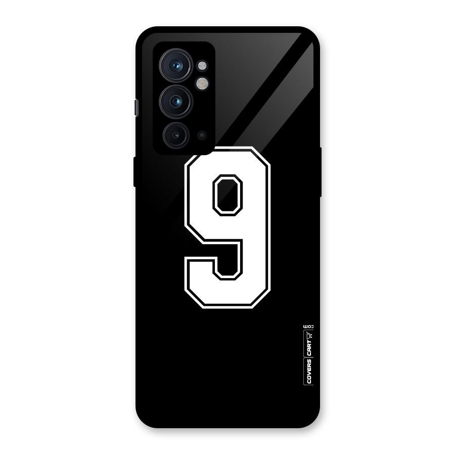 Number 9 Glass Back Case for OnePlus 9RT 5G