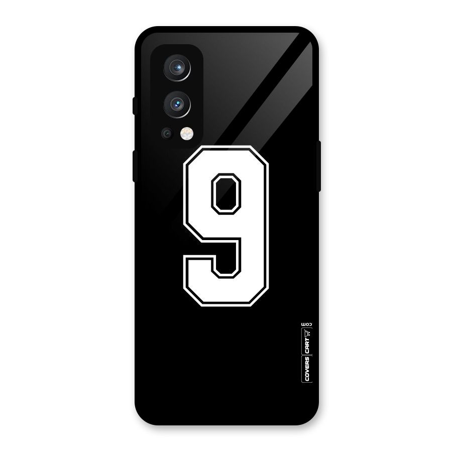 Number 9 Glass Back Case for OnePlus Nord 2 5G