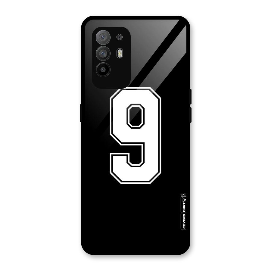 Number 9 Glass Back Case for Oppo F19 Pro Plus 5G
