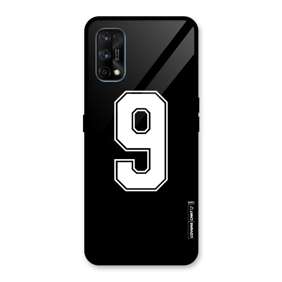 Number 9 Glass Back Case for Realme 7 Pro