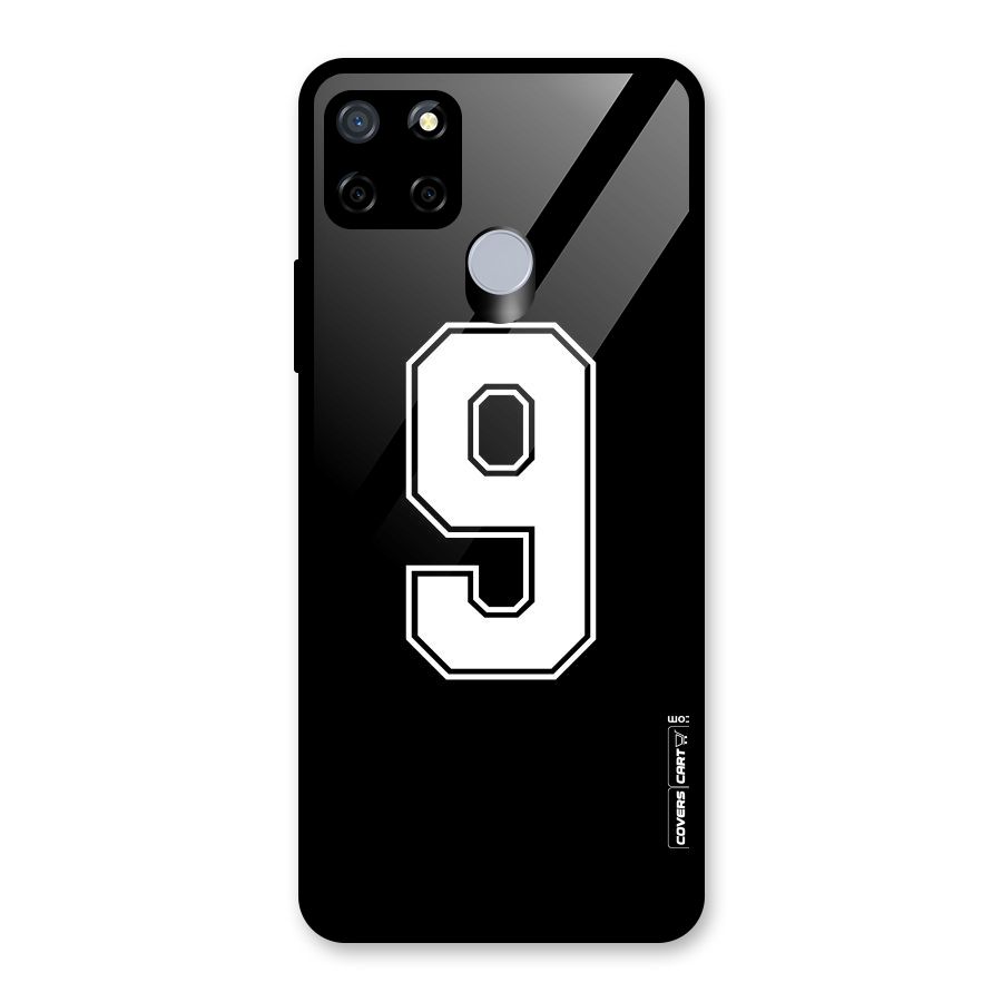Number 9 Glass Back Case for Realme C12
