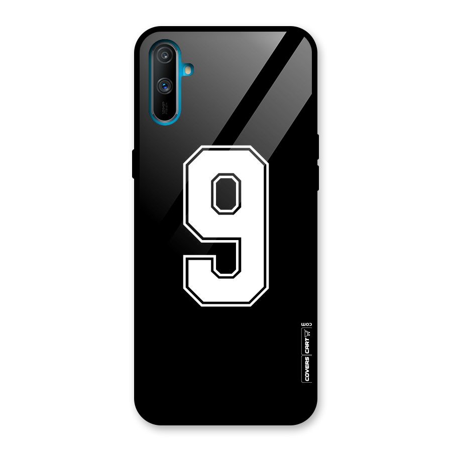 Number 9 Glass Back Case for Realme C3