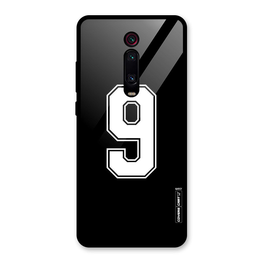Number 9 Glass Back Case for Redmi K20
