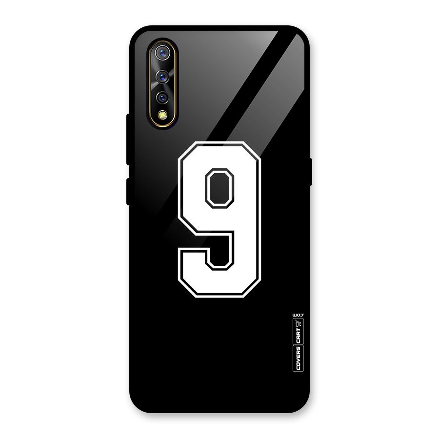 Number 9 Glass Back Case for Vivo S1