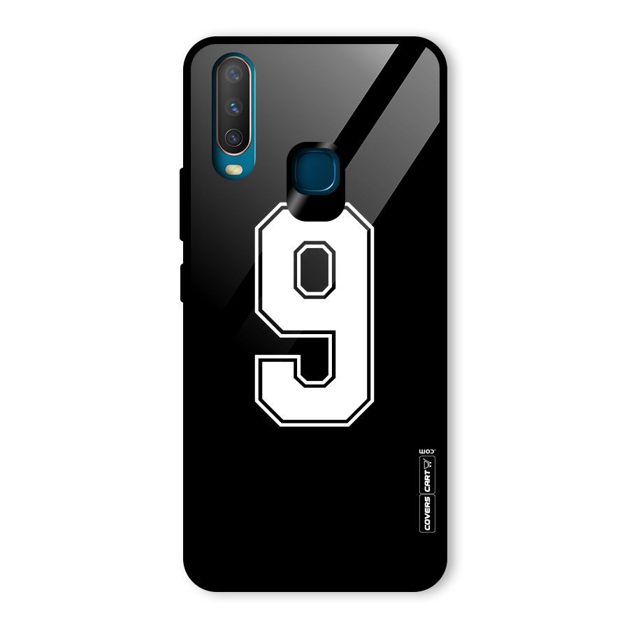 Number 9 Glass Back Case for Vivo U10