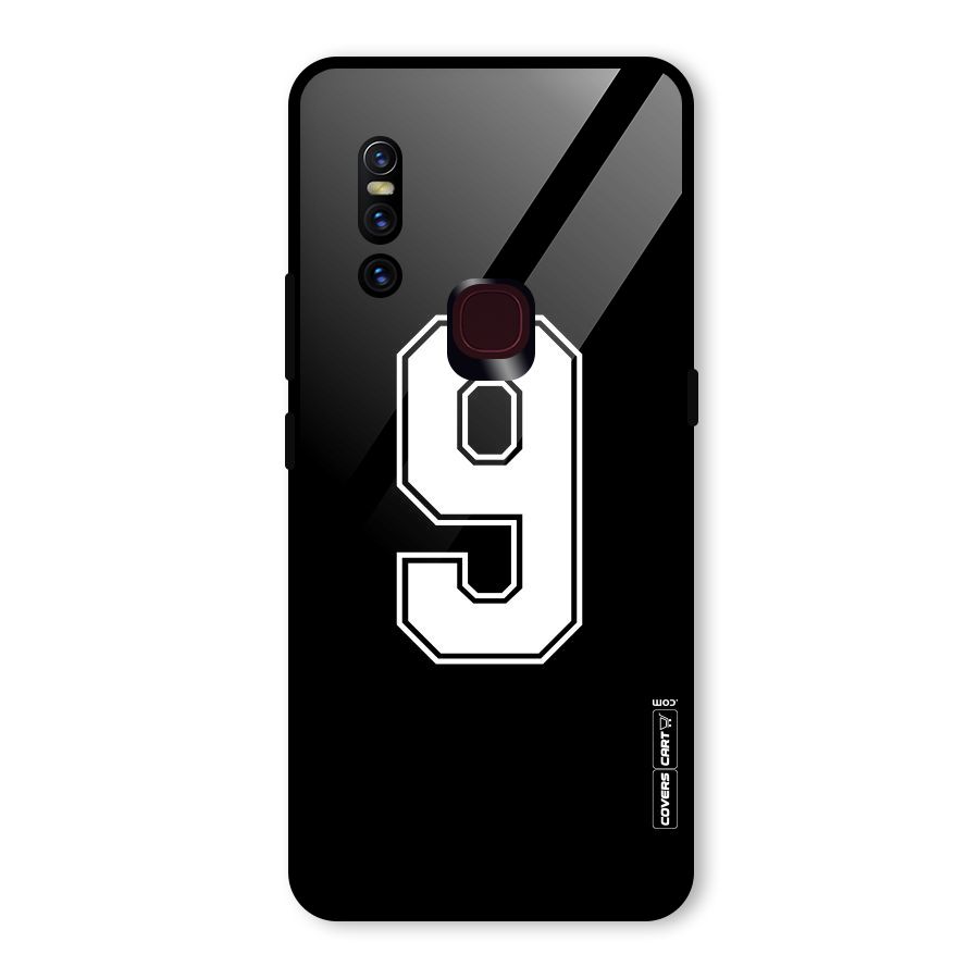 Number 9 Glass Back Case for Vivo V15