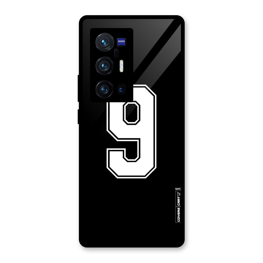 Number 9 Glass Back Case for Vivo X70 Pro Plus
